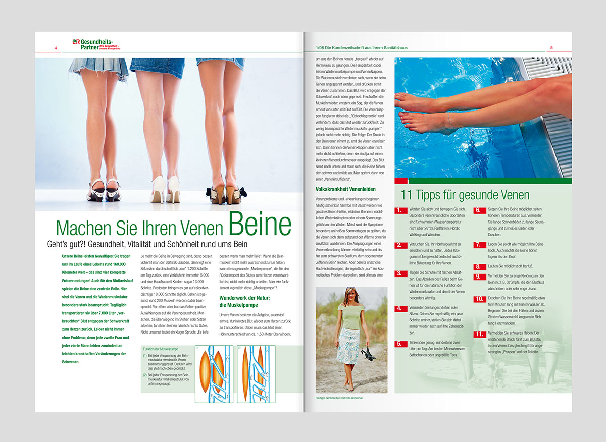 L&R GesundheitsPartner Magazin – Werbeagentur Lehnstein Koblenz Referenzen