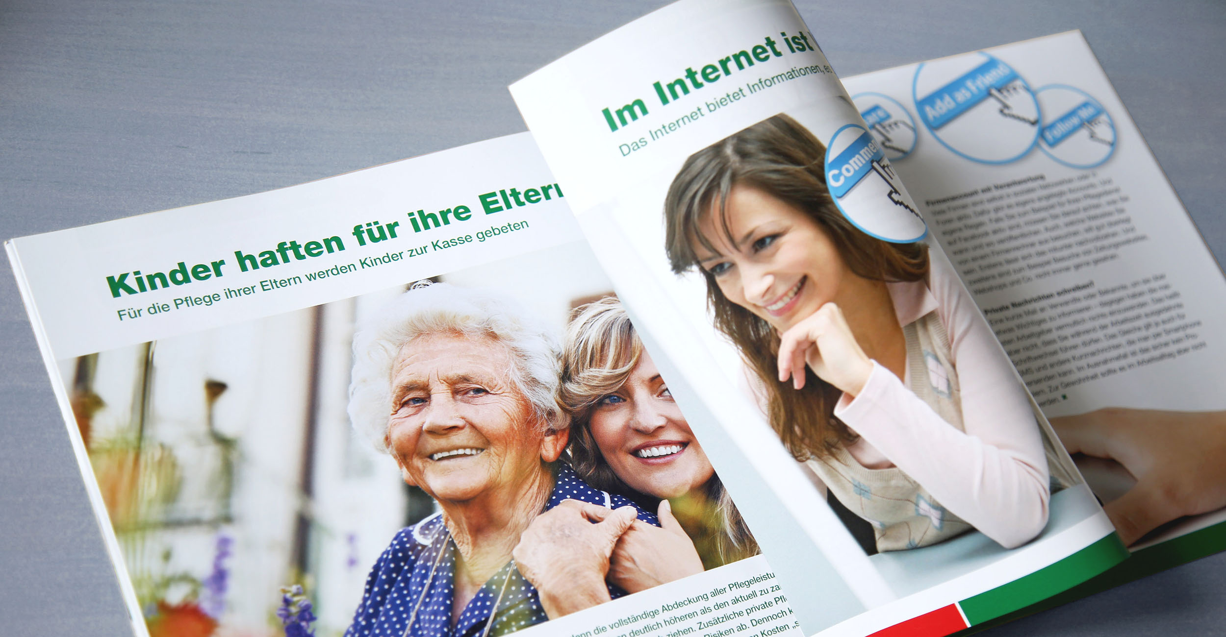 L&R PflegeLeicht Magazingestaltung – Werbeagentur Lehnstein Koblenz Referenzen