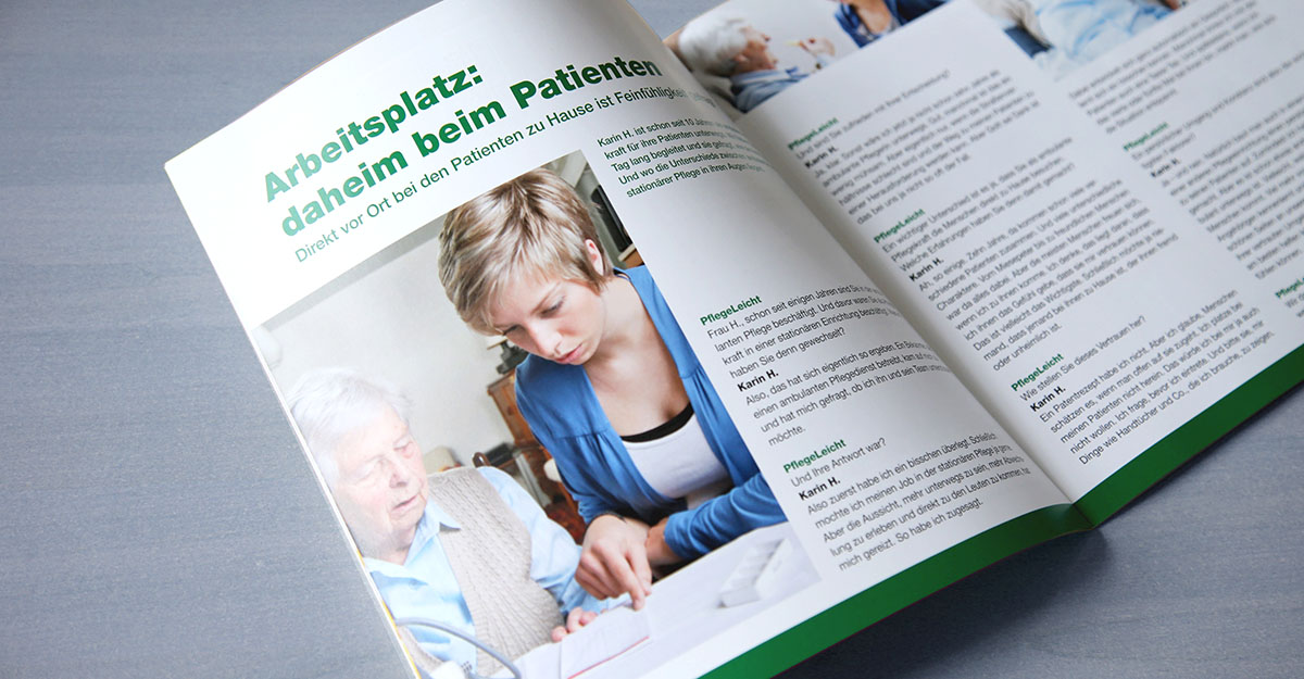 L&R PflegeLeicht Magazingestaltung – Werbeagentur Lehnstein Koblenz Referenzen