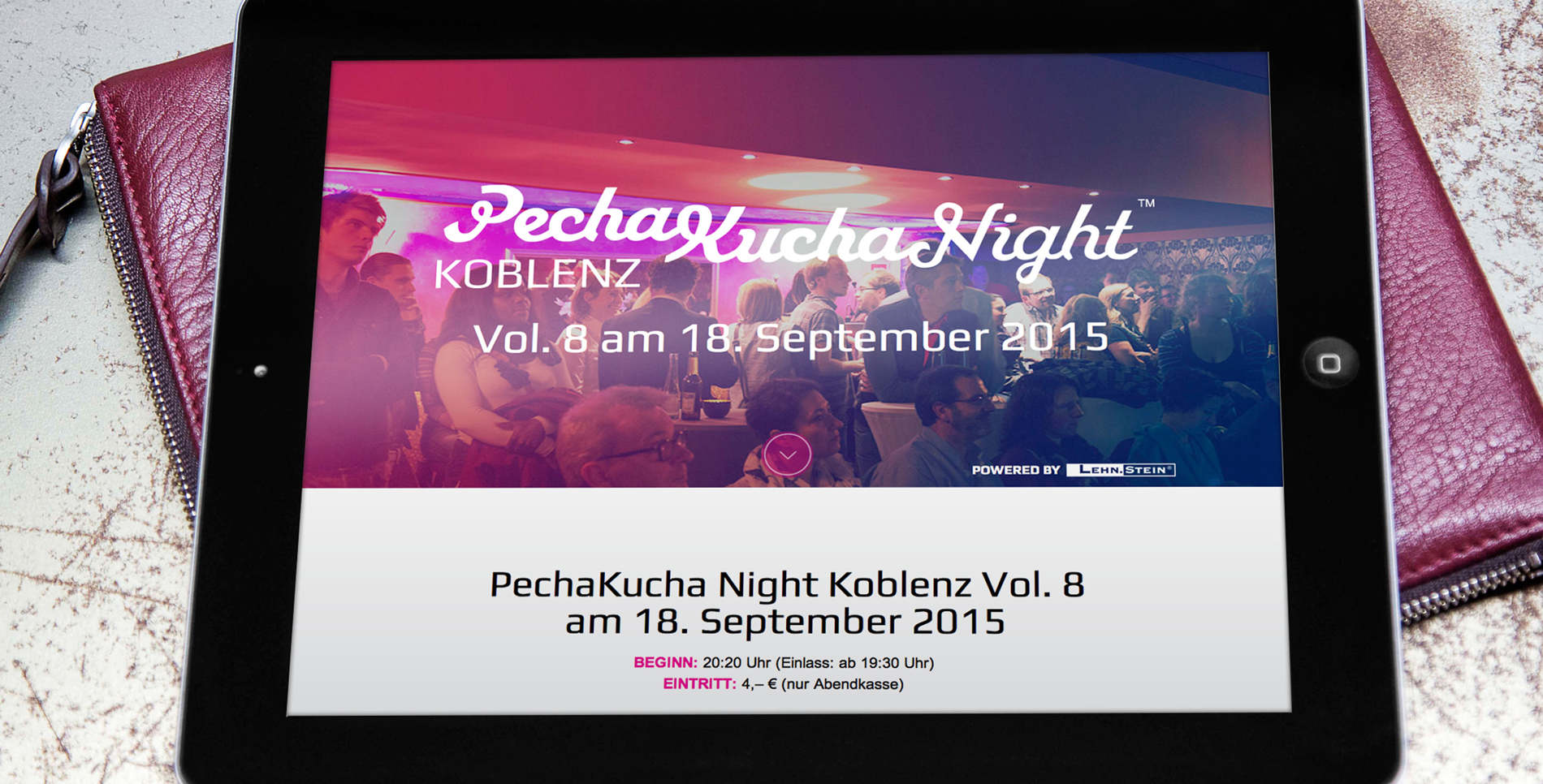 PechaKucha Night Koblenz Vol 8 – Werbeagentur Lehnstein Koblenz Veranstaltungen