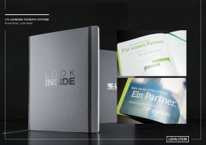 Das Brand-Book Look Inside für LTS von LEHNSTEIN